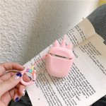 Wholesale Cute Design Cartoon Silicone Cover Skin for Airpod (1 / 2) Charging Case (Pink Unicorn)